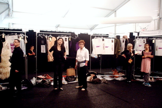 Illustration for article titled Fashion Week: The Best Of Backstage